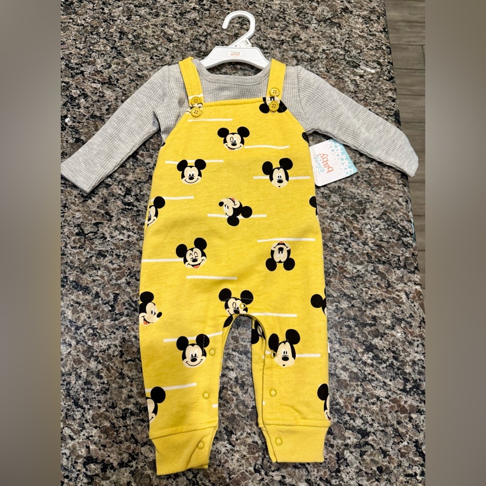 Mickey Mouse Baby Overalls
